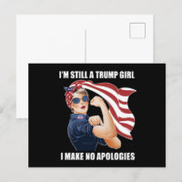 Je suis toujours une fille Trump, je ne m'excuse p