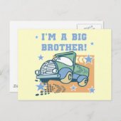 Carte Postale Je suis un Big Brother - T-shirts et cadeaux pour  (Devant / Derrière)