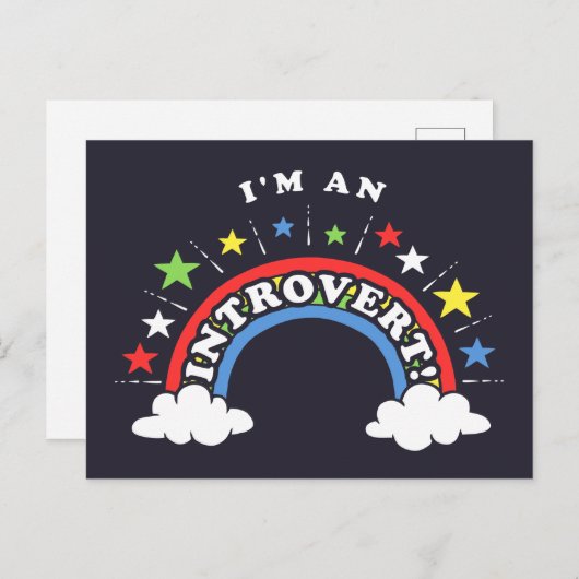 Carte Postale Je suis un initié (Devant / Derrière)