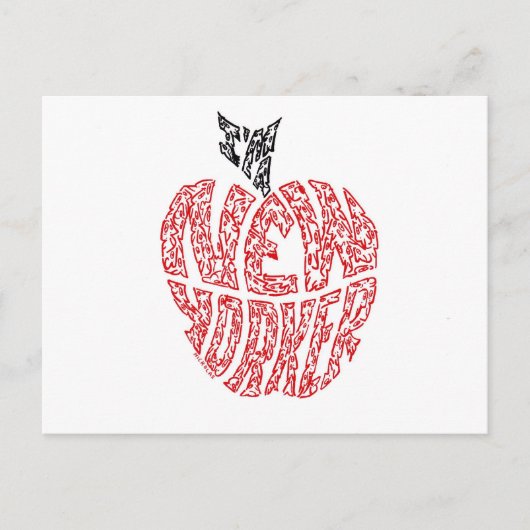 CARTE POSTALE JE SUIS UN NEW YORKER (Devant)