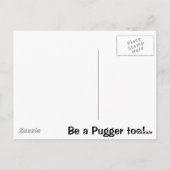 Carte Postale Je suis un Pugger ! (Dos)