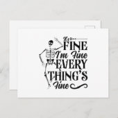 Carte Postale Je suis un technologue en radiologie (Devant / Derrière)