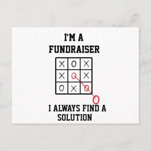 Carte Postale Je Suis Une Collecte De Fonds Je Trouve Toujours U (Devant)