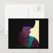 Carte Postale Je suis une dame - Sunshine (Devant / Derrière)