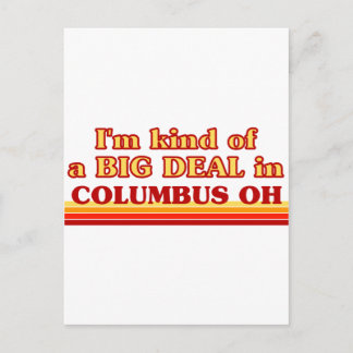Carte Postale Je suis une sorte de GROS ACCORD à Columbus
