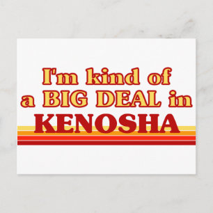 Carte Postale Je suis une sorte de GROS ACCORD à Kenosha