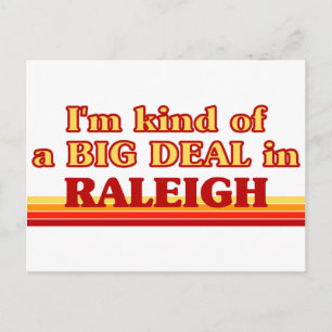 Carte Postale Je suis une sorte de GROS ACCORD à Raleigh