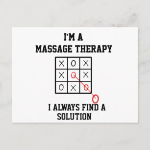 Carte Postale Je Suis Une Thérapie De Massage Je Trouve Toujours