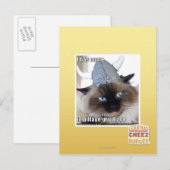 Carte Postale Je suis venu piller notre village (Devant / Derrière)