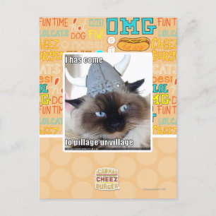 Carte Postale Je suis venu piller notre village