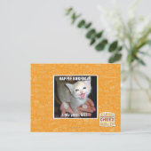 CARTE POSTALE JE SUIS VENUE LE VENDREDI ! (Debout devant)