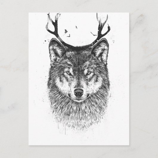 Carte Postale Je suis votre cerf (Devant)