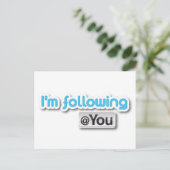Carte postale "Je suis @you" (Debout devant)