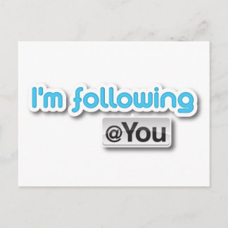 Carte postale "Je suis @you"