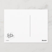 Carte Postale Je t'adore (Dos)