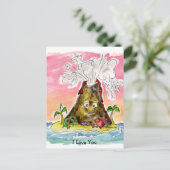 Carte Postale Je t'ai lava (Debout devant)