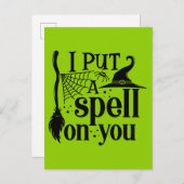 Carte Postale "Je T'Ai Mis Un sort" (Devant / Derrière)