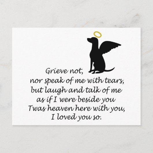 Carte Postale Je T'Aimais Si Bien (Devant)