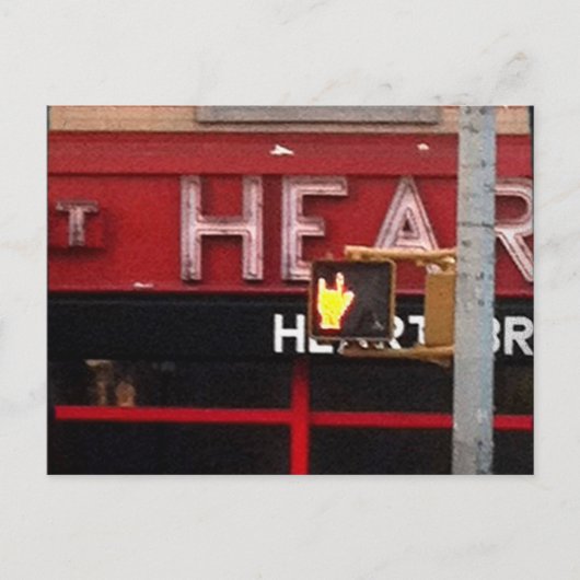 Carte Postale Je t'aime (Devant)