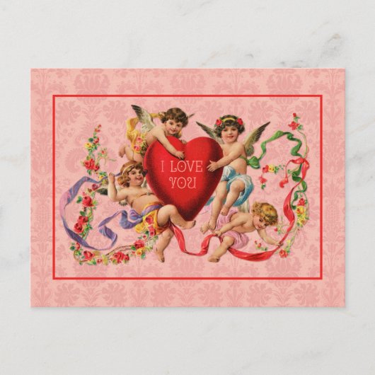 Carte Postale Je t'aime (Devant)