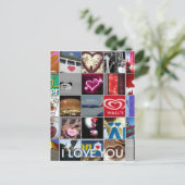 CARTE POSTALE JE T'AIME (Debout devant)