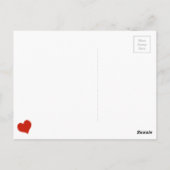 Carte Postale Je t'aime (Dos)