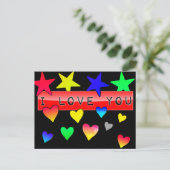 Carte Postale Je T'Aime (Debout devant)