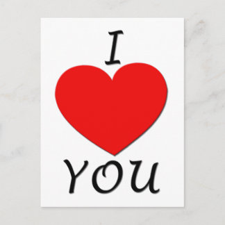 Carte postale Je T'Aime