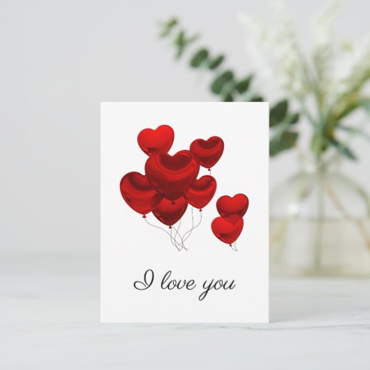 Carte postale Je T'Aime (Debout devant)