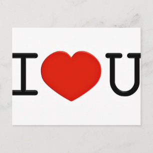 Carte Postale Je T'Aime