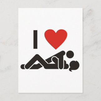 Carte Postale Je T'Aime