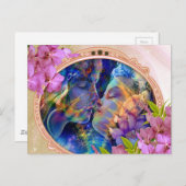 Carte Postale Je t'aime (Devant / Derrière)