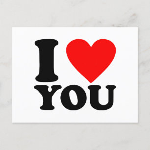 Carte Postale Je T'Aime