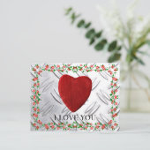 Carte Postale Je t'aime (Debout devant)