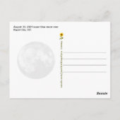 Carte Postale Je t'aime à la lune et au retour. SD - (Dos)