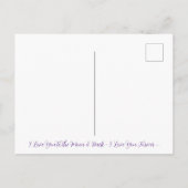 Carte Postale Je T'Aime ... AI Imaginaire Art Imprimer Wolfcub & (Dos)