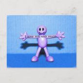 Carte Postale Je t'aime autant ! ! ! (Devant)