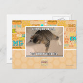 Carte Postale Je t'aime, canapé. (Devant / Derrière)