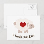 Carte Postale Je T'Aime Laiement ! (Devant / Derrière)