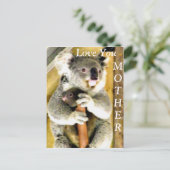 Carte Postale Je t'aime, Mère_ (Debout devant)