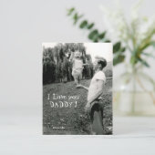 Carte Postale Je t'aime Papa (Debout devant)