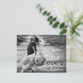 Carte Postale Je t'aime plus (Debout devant)