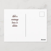 Carte Postale Je T'Aime Plus Que Queso (Dos)