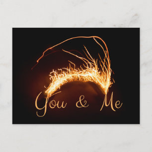 Carte Postale Je t'aime - Salutations amoureuses depuis la boîte