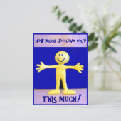 Carte Postale Je T'Aime Tant (Debout devant)