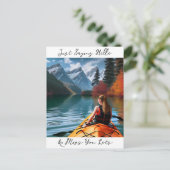 Carte Postale Je te dis bonjour et tu manques beaucoup (Debout devant)