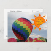 Carte Postale Je te prie (Devant / Derrière)