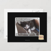 Carte Postale Je te serrerais plus gros. (Devant / Derrière)