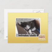 Carte Postale Je te serrerais plus gros. (Devant / Derrière)