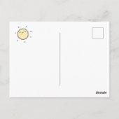 Carte Postale Je t'envoie du soleil ! Remets-toi vite (Dos)